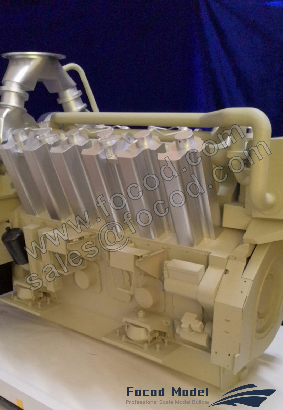 custom made model of engine model